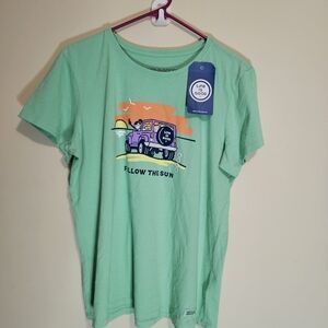 Life is good jeep tee